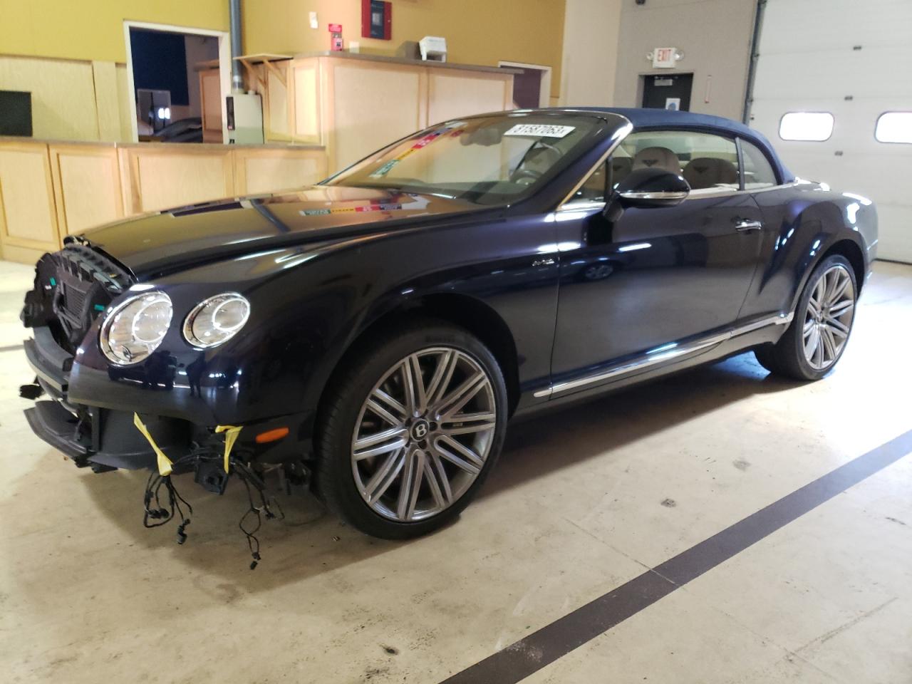 Obraz 1 z 2014 BENTLEY CONTINENTAL GT SPEED 2014 z VIN SCBGC3ZA6EC090511