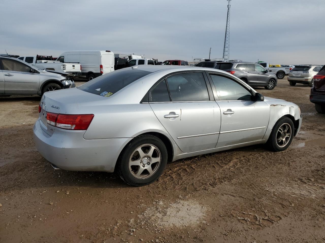Image 3 of 2008 HYUNDAI SONATA GLS 2008 with VIN 5NPET46F38H381812