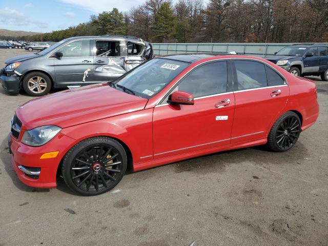 Image 1 of 2013 MERCEDES-BENZ C 300 4MATIC 2013 with VIN WDDGF8AB1DR248289