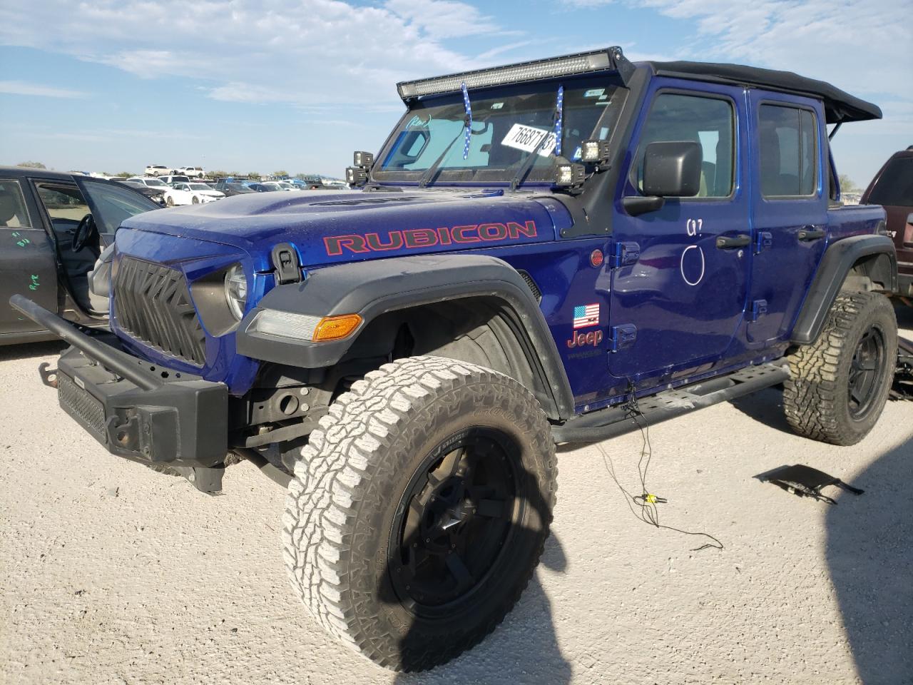 Изображение 1 2019 JEEP WRANGLER UNLIMITED RUBICON 2019 с VIN 1C4HJXFG8KW514160