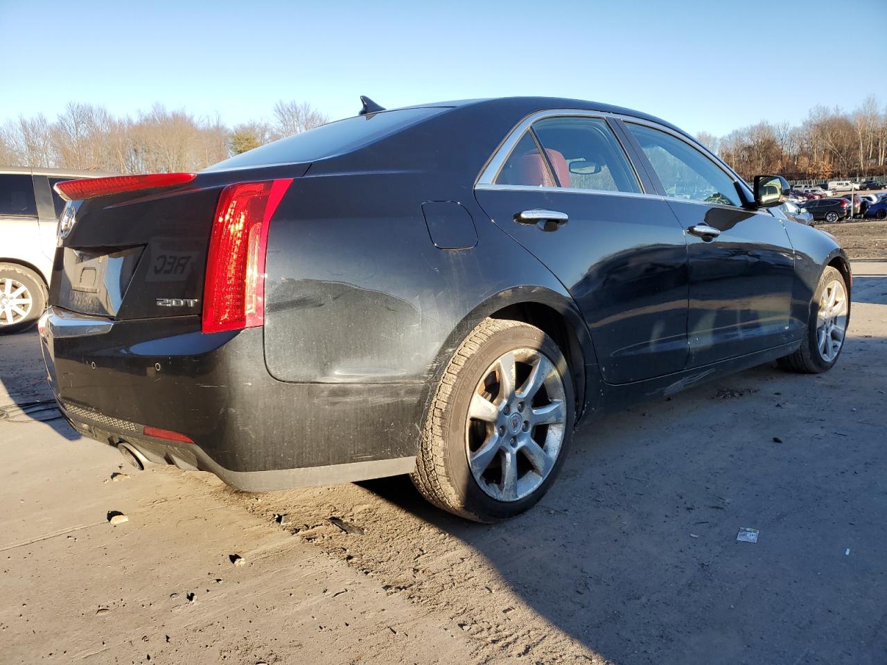 Image 3 of 2013 CADILLAC ATS LUXURY 2013 with VIN 1G6AH5RX8D0169489