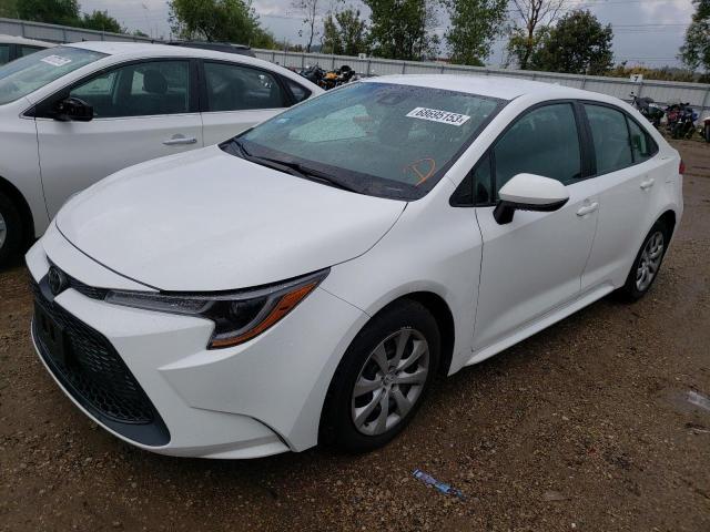 Image 1 of 2021 TOYOTA COROLLA LE 2021 with VIN 5YFEPMAE5MP189145