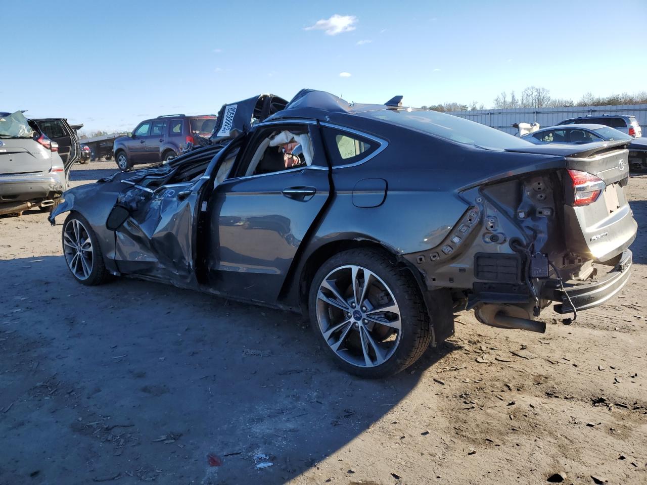 Image 2 of 2020 FORD FUSION TITANIUM 2020 with VIN 3FA6P0K90LR193164