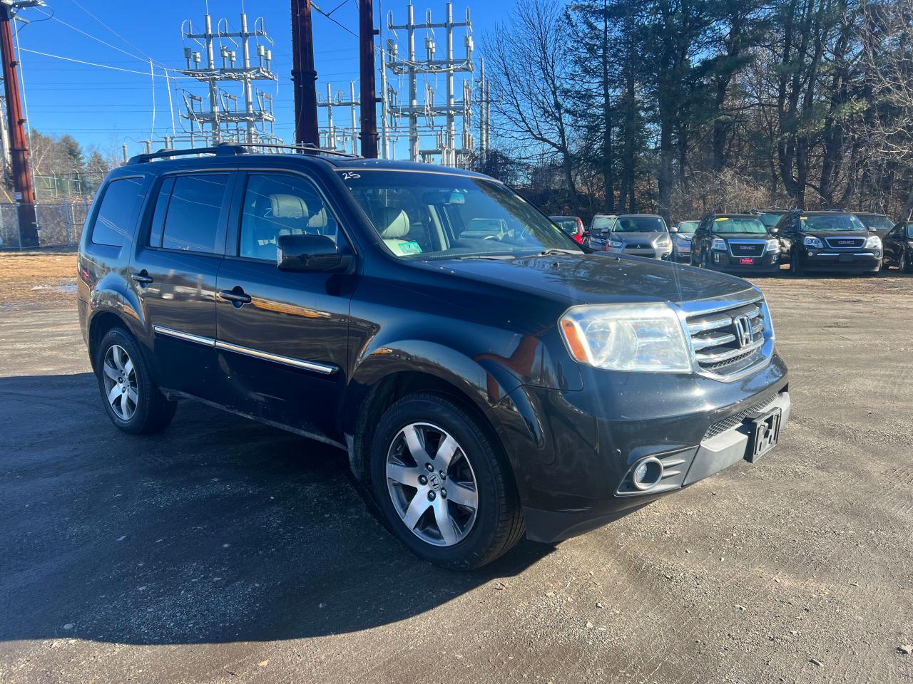 Image 1 of 2012 HONDA PILOT TOURING 2012 with VIN 5FNYF4H92CB044938