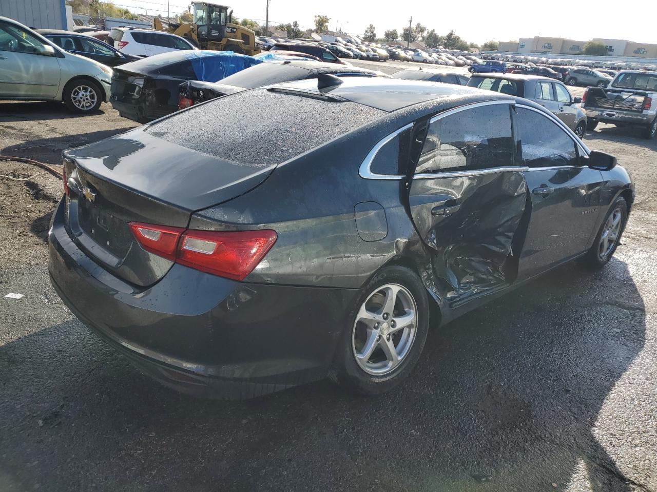 Image 3 of 2017 CHEVROLET MALIBU LS 2017 with VIN 1G1ZB5ST6HF246039