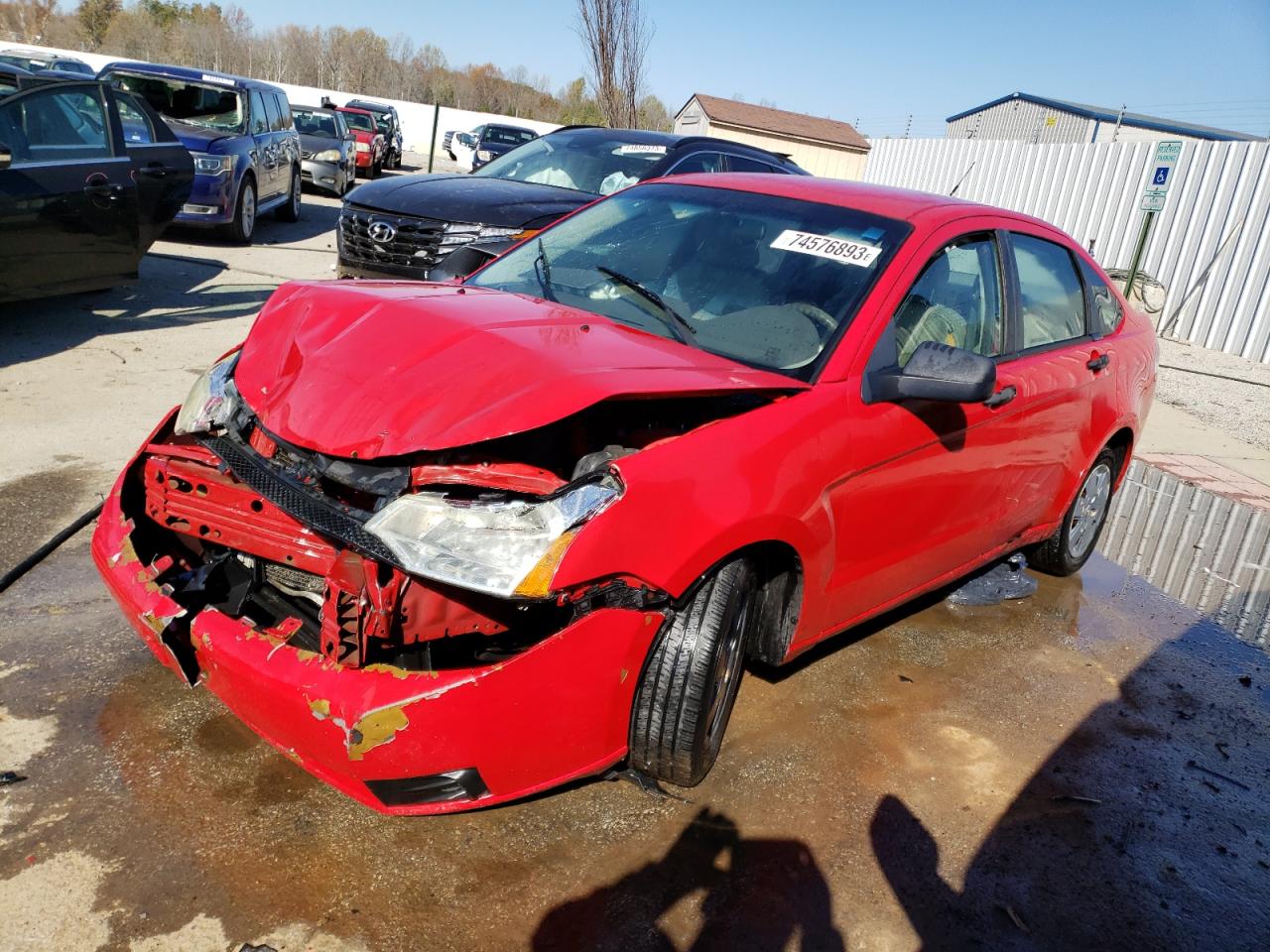 Изображение 1 2008 FORD FOCUS S/SE 2008 с VIN 1FAHP34N18W137761
