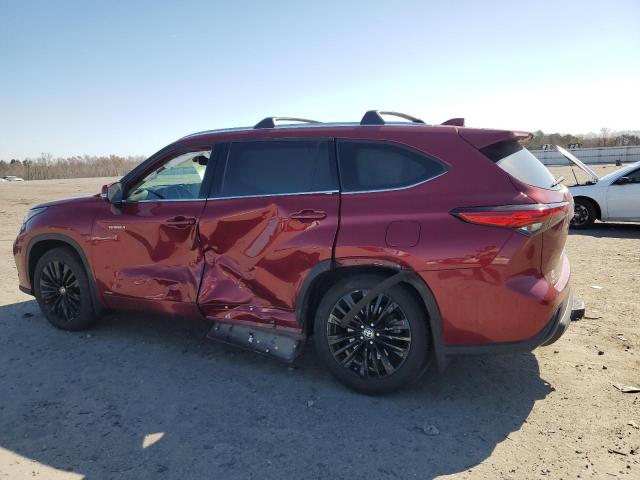 Изображение 2 2021 TOYOTA HIGHLANDER HYBRID LIMITED 2021 с VIN 5TDDBRCH6MS016465