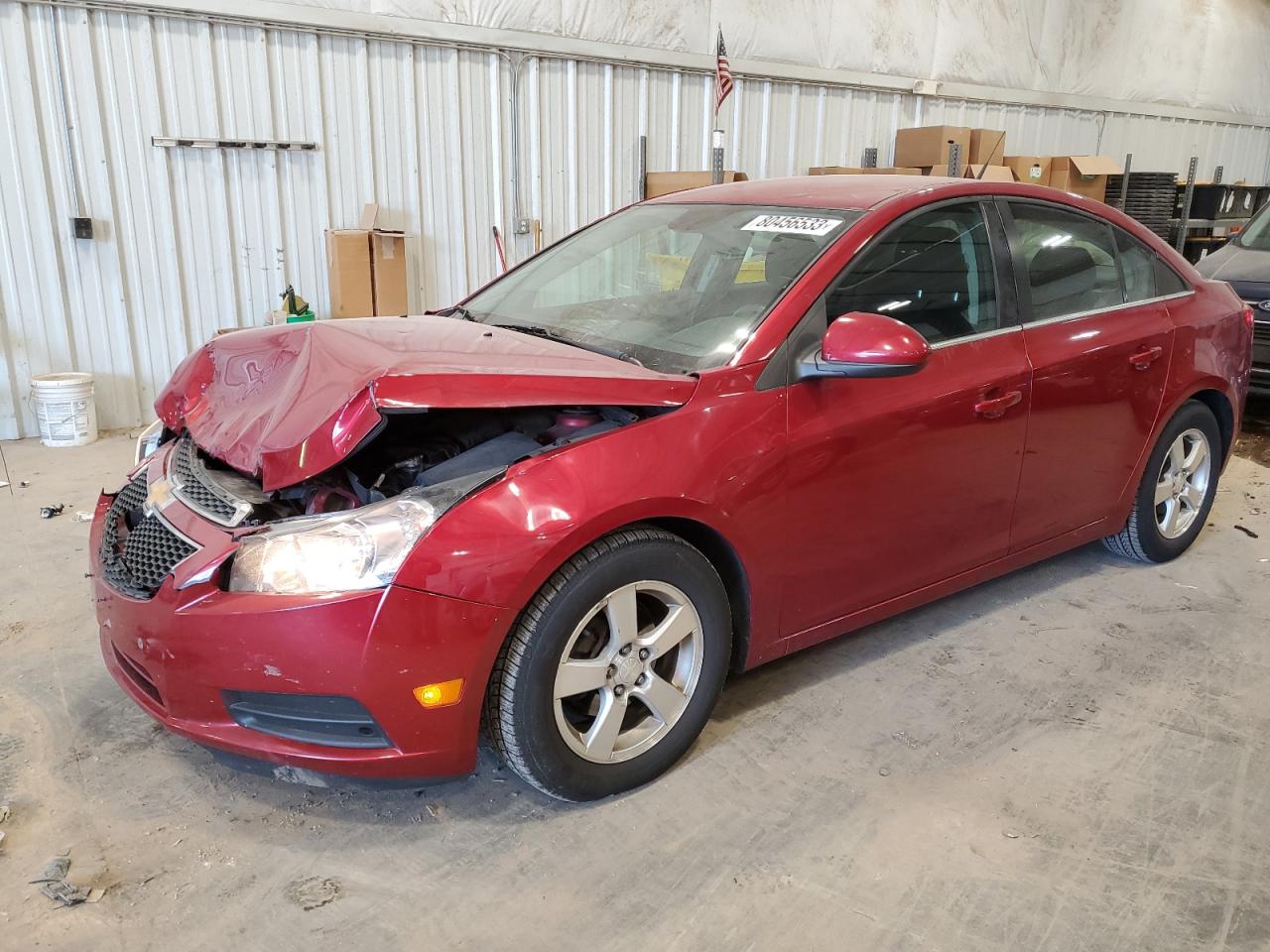 Image 1 of 2013 CHEVROLET CRUZE LT 2013 with VIN 1G1PC5SB4D7166061