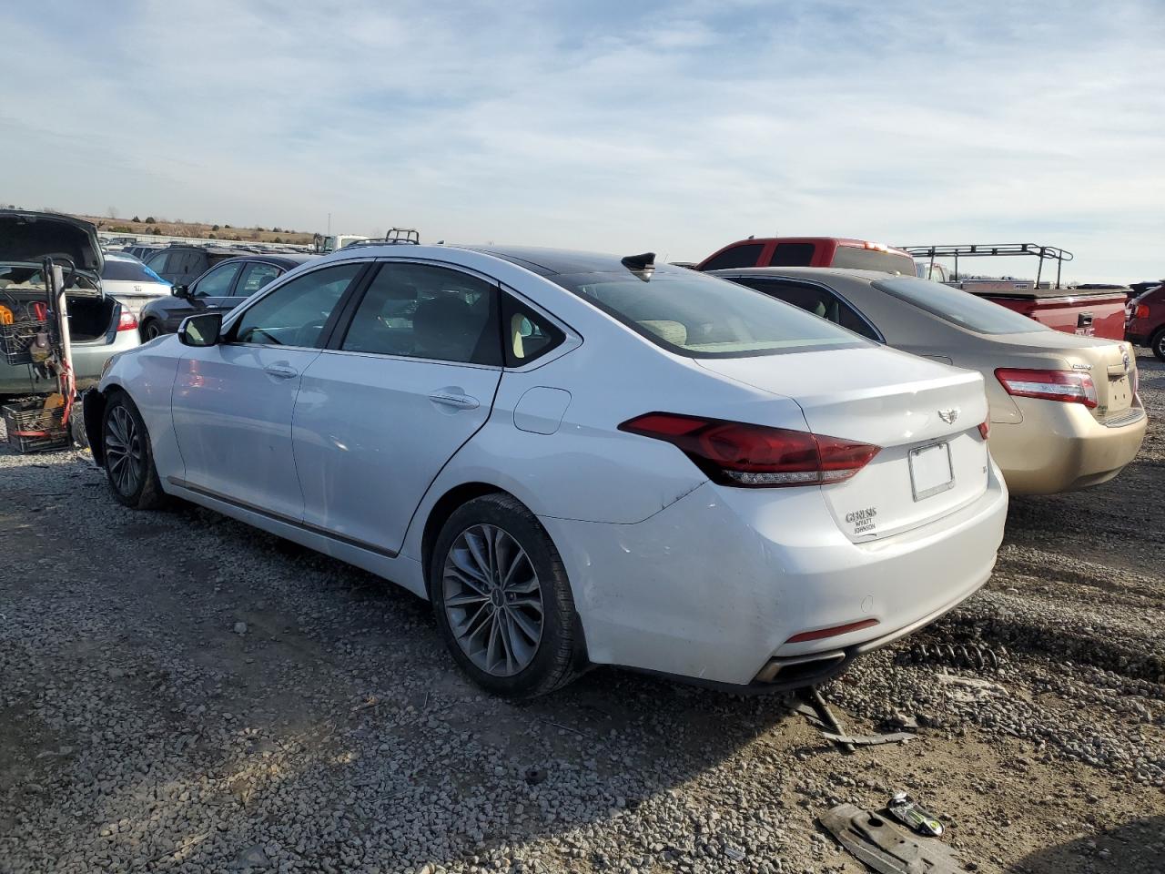 Image 2 of 2015 HYUNDAI GENESIS 3.8L 2015 with VIN KMHGN4JE3FU081591