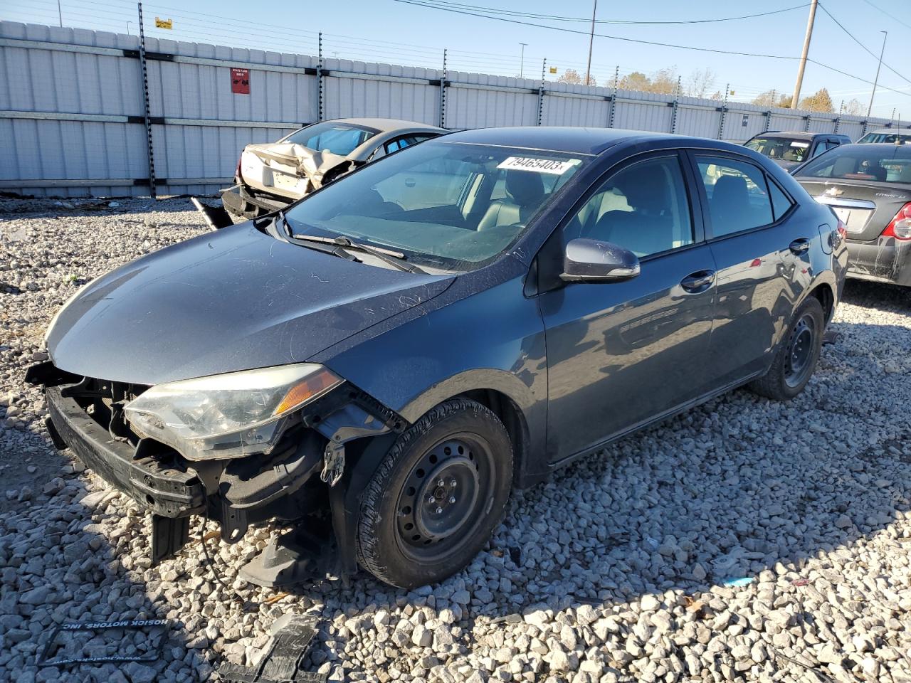 Изображение 1 2016 TOYOTA COROLLA L 2016 с VIN 2T1BURHE2GC542945
