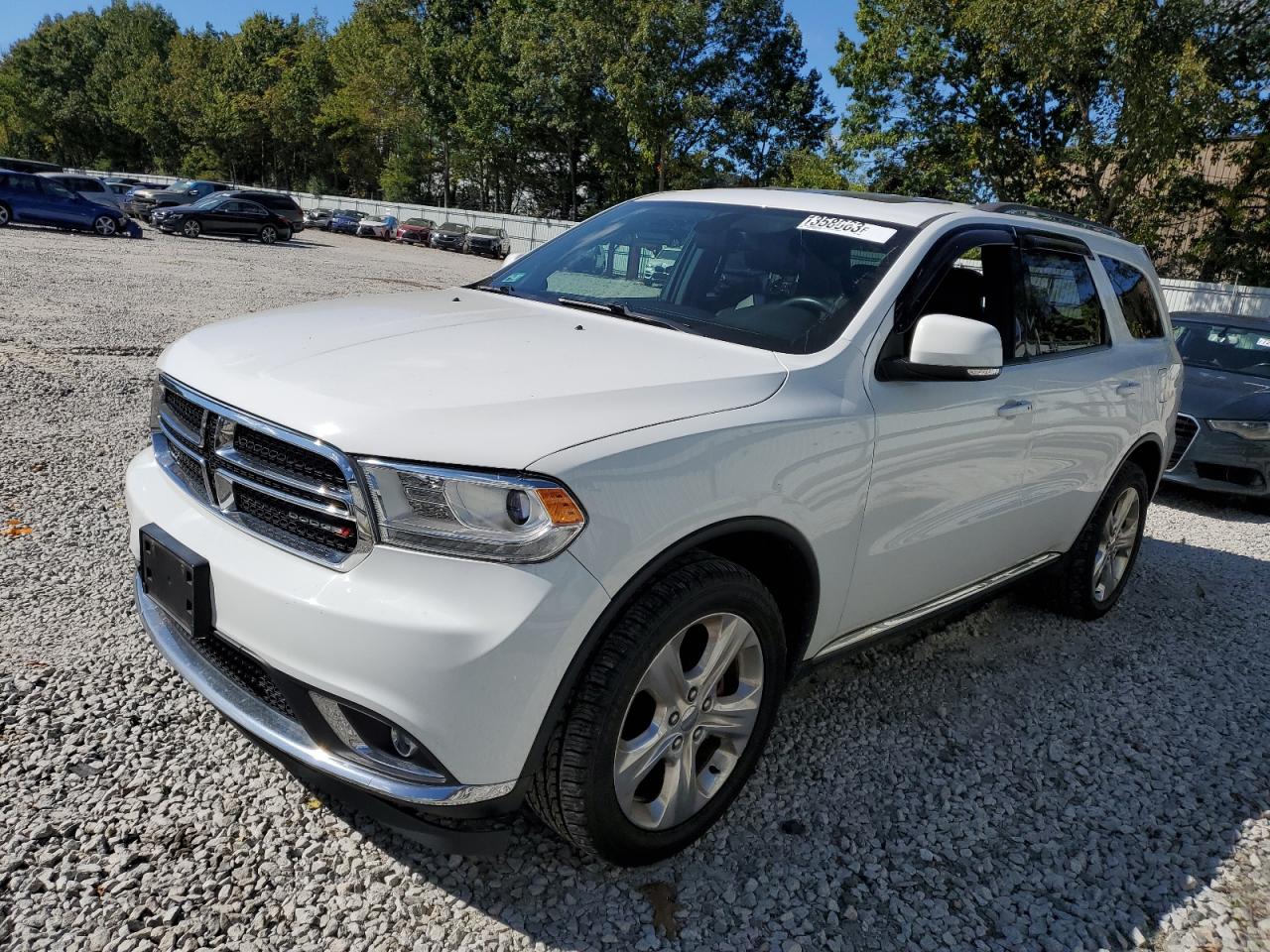 Image 1 of 2015 DODGE DURANGO LIMITED 2015 with VIN 1C4RDJDG1FC766691