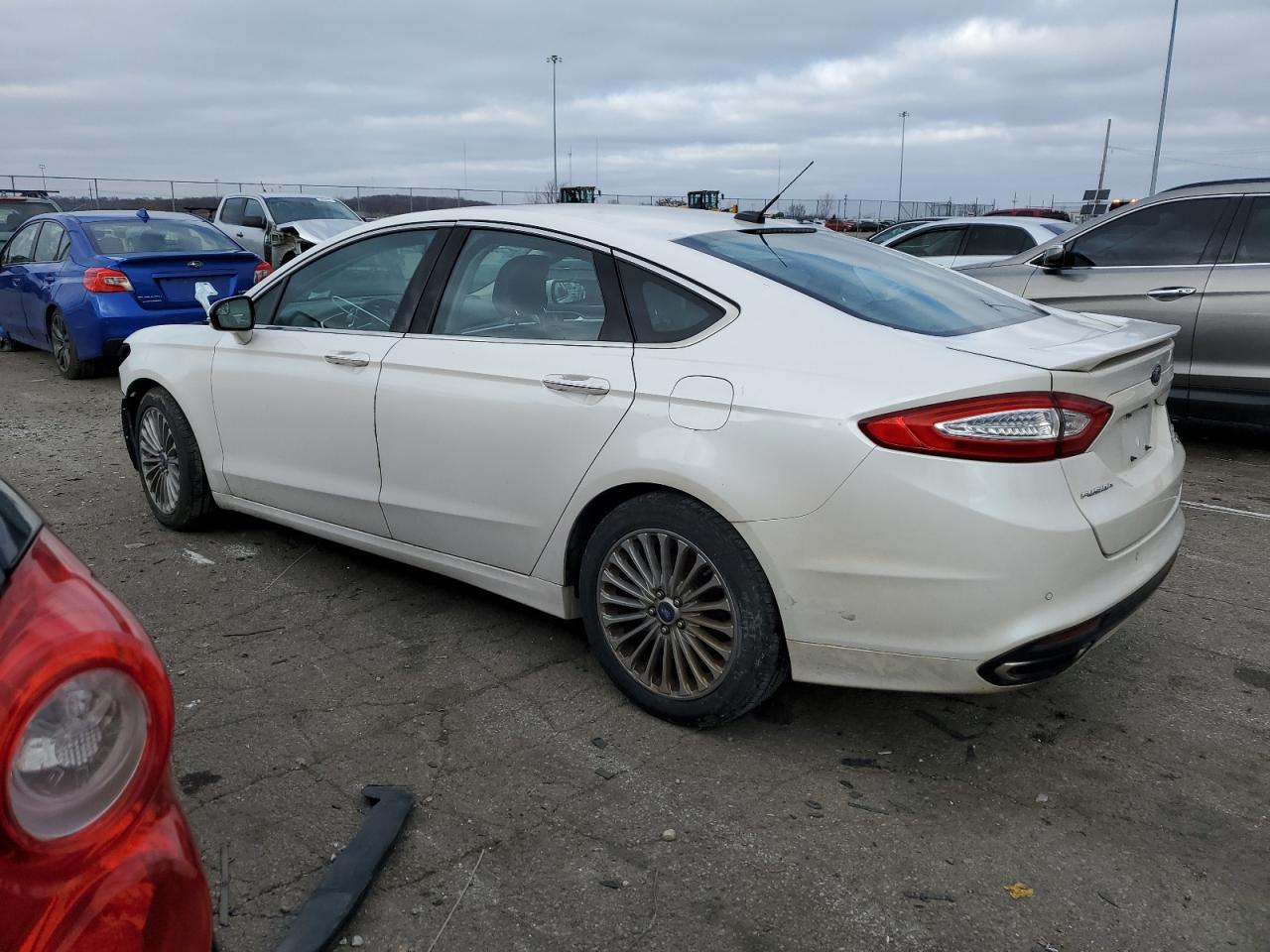 Image 2 of 2013 FORD FUSION TITANIUM 2013 with VIN 3FA6P0D96DR342207