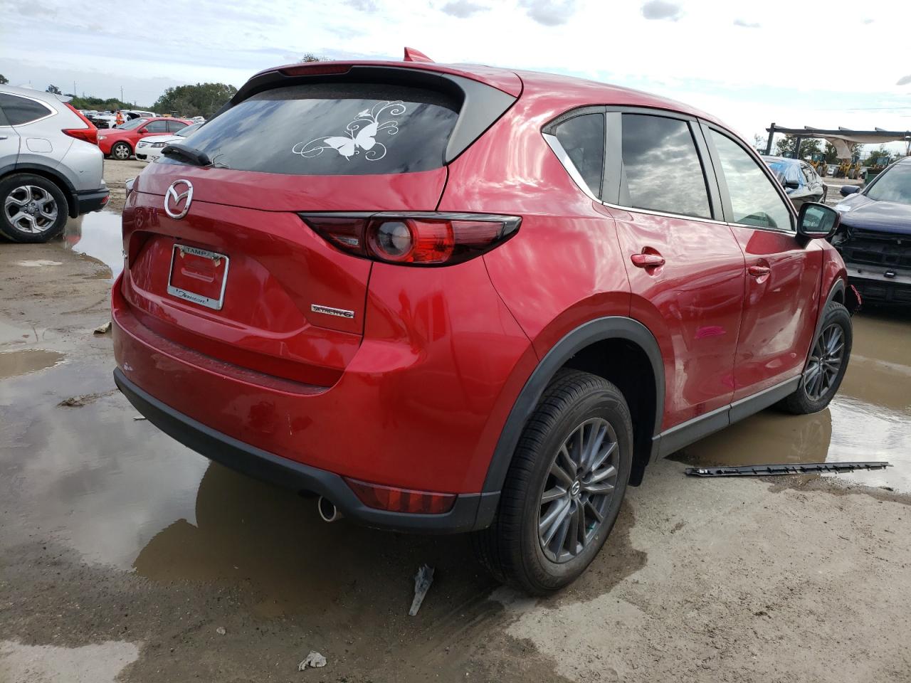 Image 3 of 2021 MAZDA CX-5 TOURING 2021 with VIN JM3KFACM2M1322223