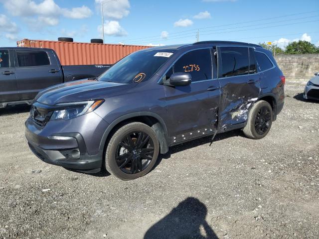 Image 1 of 2021 HONDA PILOT SE 2021 with VIN 5FNYF5H21MB047663