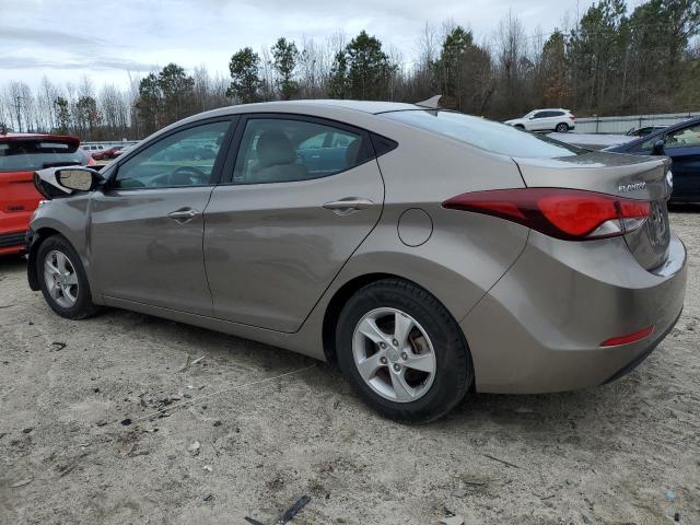 Image 2 of 2014 HYUNDAI ELANTRA SE 2014 with VIN 5NPDH4AE3EH467757