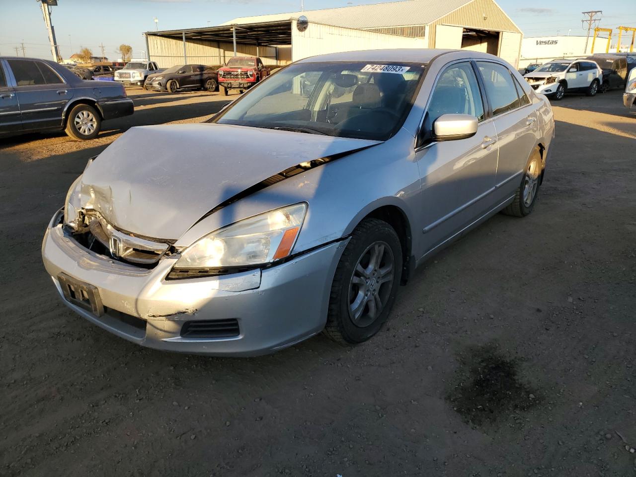 Image 1 of 2007 HONDA ACCORD SE 2007 with VIN 1HGCM56337A144289