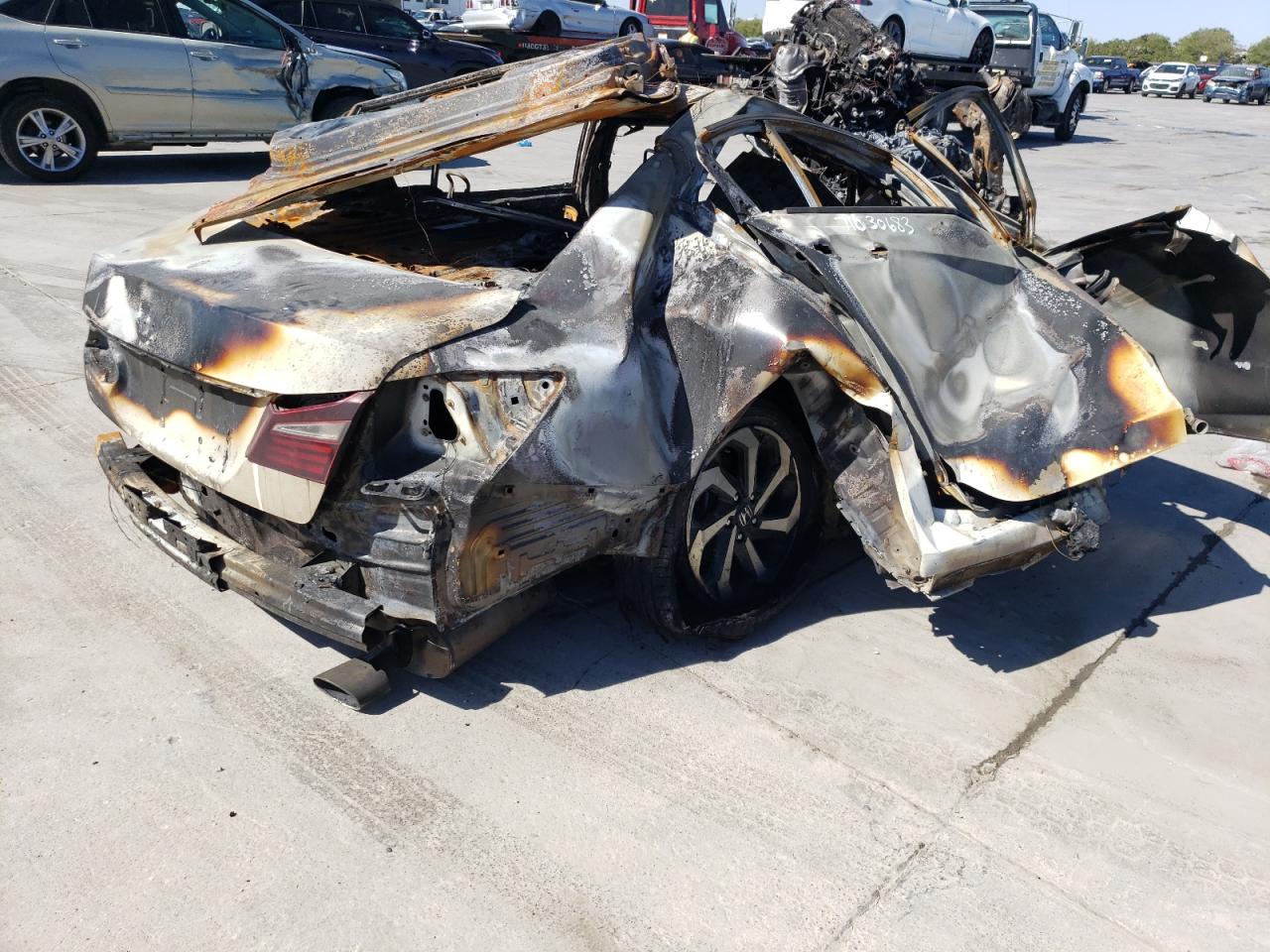 Image 3 of 2017 HONDA ACCORD EX 2017 with VIN 1HGCR2F7XHA064654