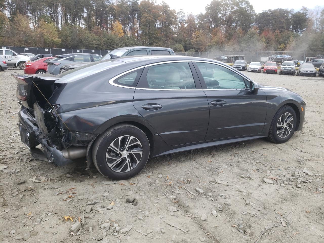 Изображение 3 2021 HYUNDAI SONATA HYBRID 2021 с VIN KMHL24JJ7MA030307