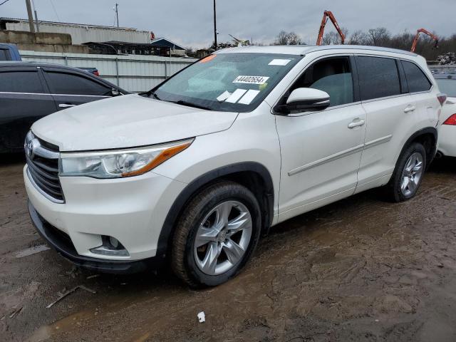 Image 1 of 2014 TOYOTA HIGHLANDER LIMITED 2014 with VIN 5TDDKRFHXES045030