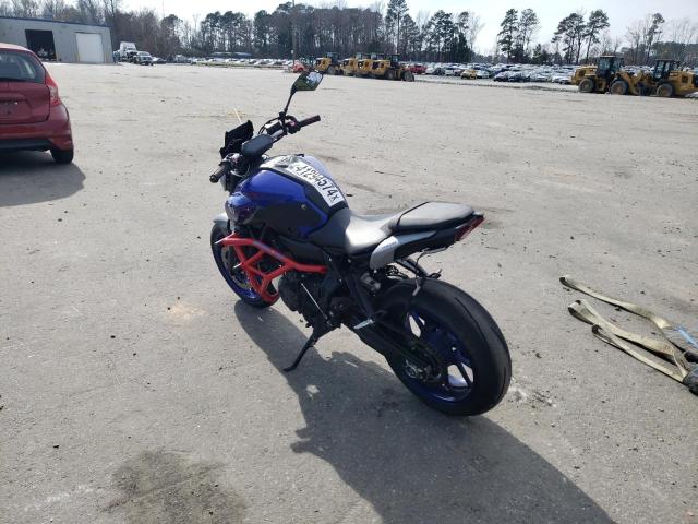 Obraz 3 z 2021 YAMAHA MT07  2021 z VIN JYARM32E1MA000476