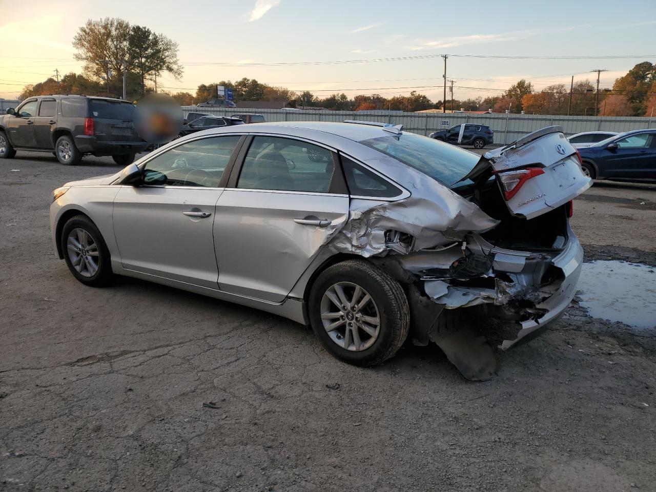 Image 2 of 2015 HYUNDAI SONATA SE 2015 with VIN 5NPE24AF9FH065029