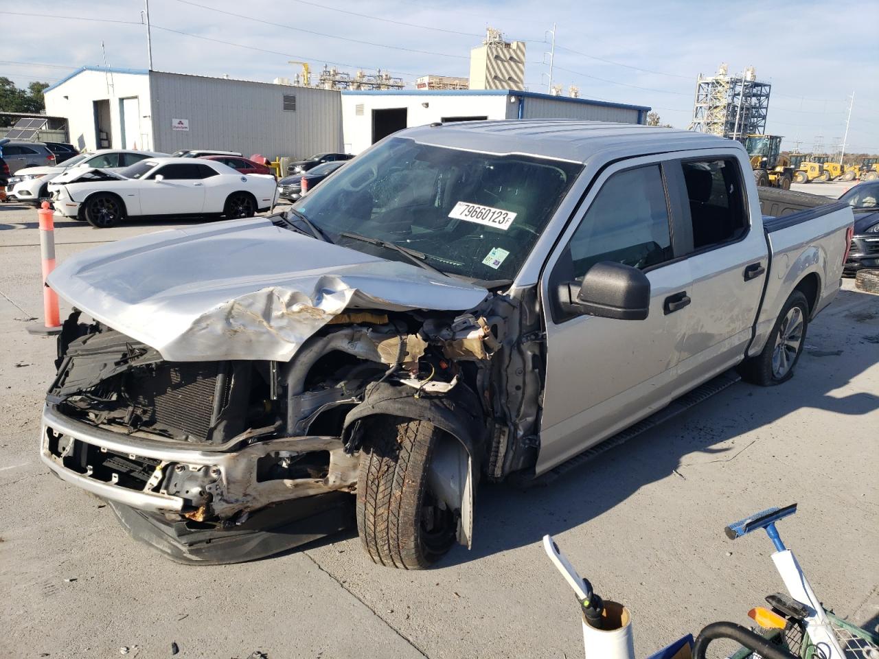 Image 1 of 2018 FORD F150 SUPERCREW 2018 with VIN 1FTEW1CG4JFC39147