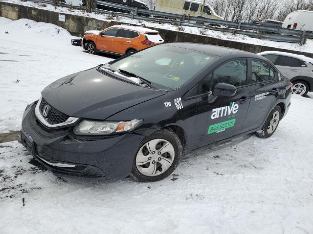 Image 1 of 2015 HONDA CIVIC LX 2015 with VIN 19XFB2F5XFE700854