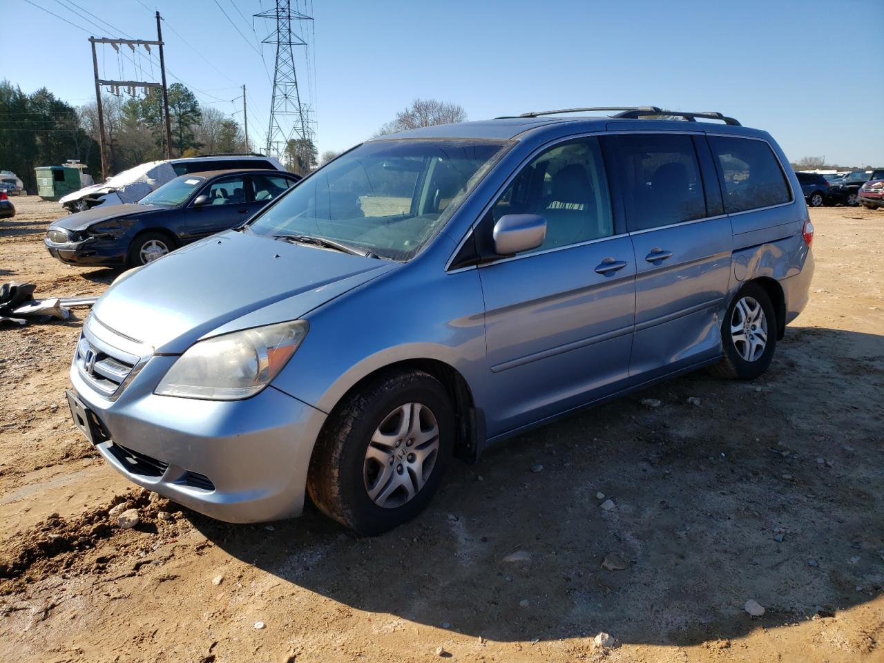 Изображение 1 2007 HONDA ODYSSEY EXL 2007 с VIN 5FNRL38747B073661
