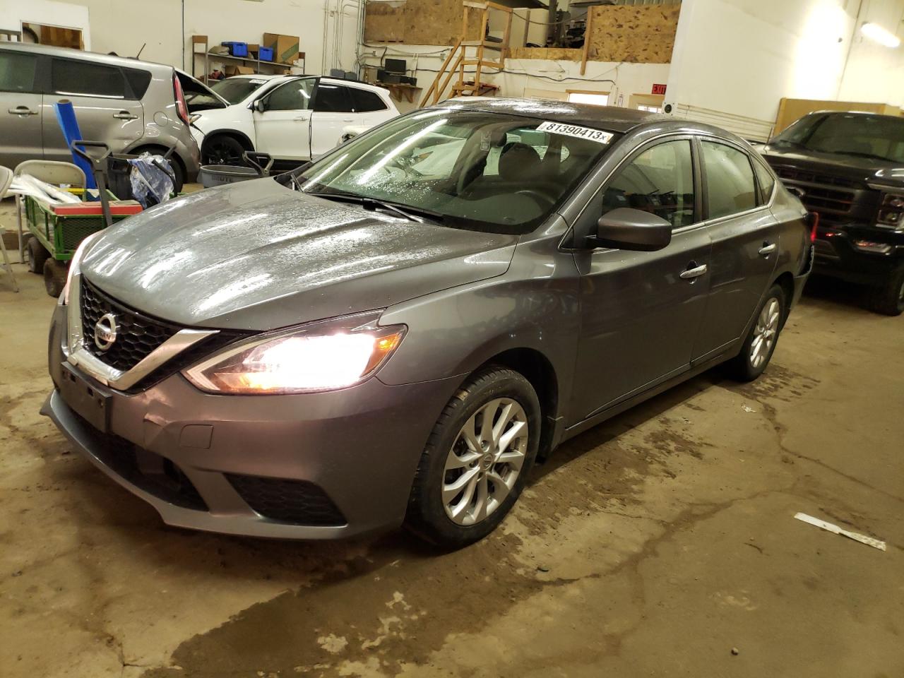Image 1 of 2019 NISSAN SENTRA S 2019 with VIN 3N1AB7AP4KY348057