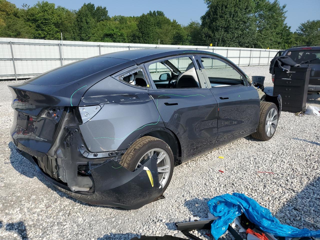Image 3 of 2023 TESLA MODEL Y  2023 with VIN 7SAYGDEE2PF807807