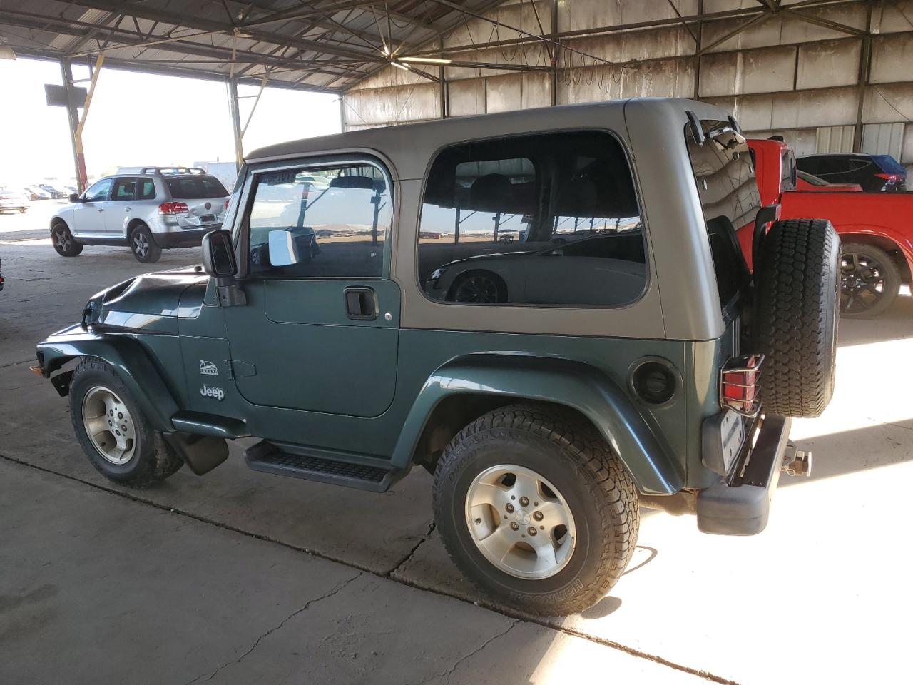 Image 2 of 2003 JEEP WRANGLER / TJ SAHARA 2003 with VIN 1J4FA59S13P334486