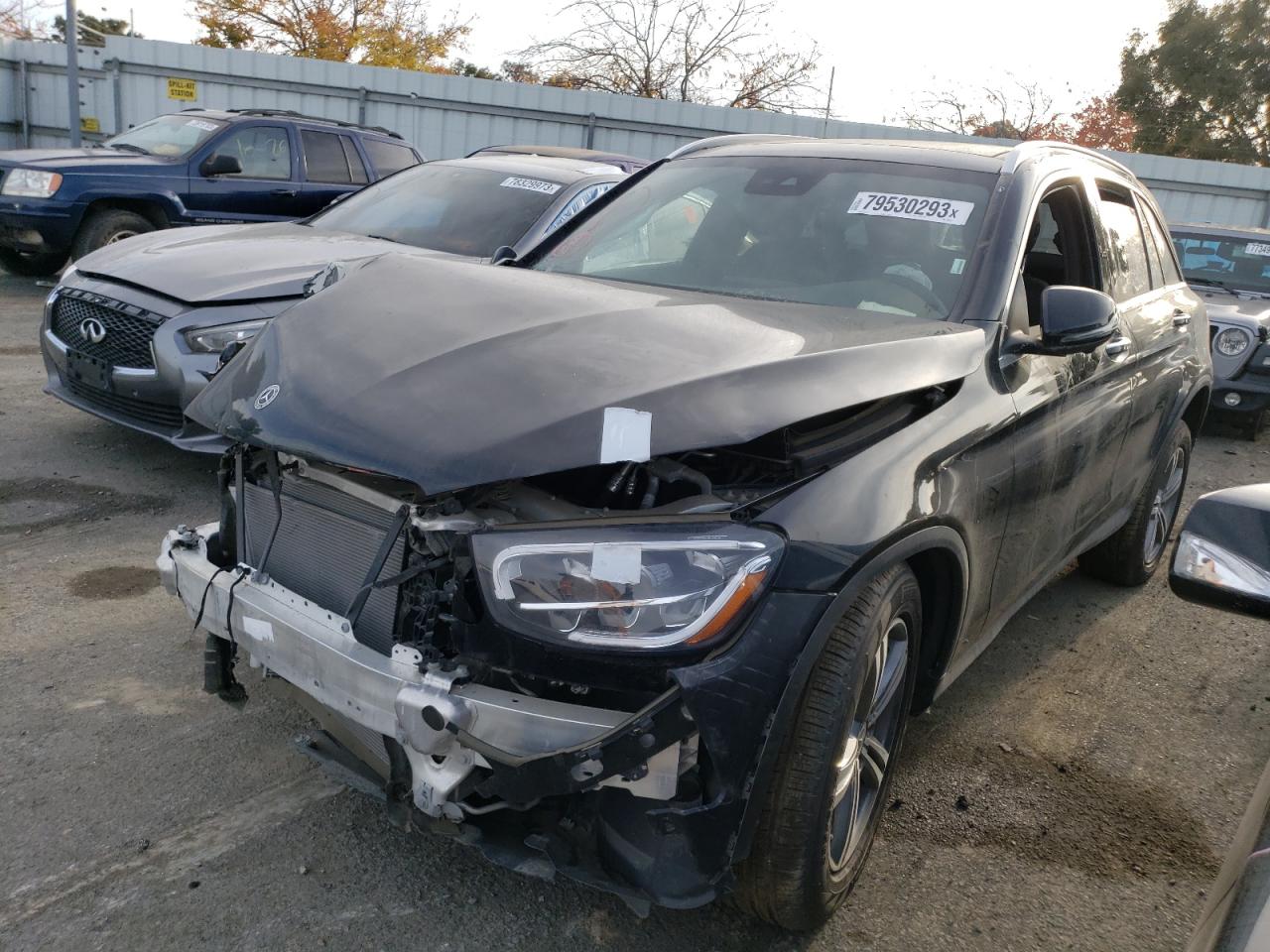 Image 1 of 2022 MERCEDES-BENZ GLC 300 2022 with VIN W1N0G8DB8NV399636