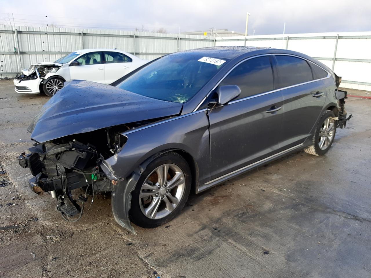 Image 1 of 2018 HYUNDAI SONATA SPORT 2018 with VIN 5NPE34AF8JH715099