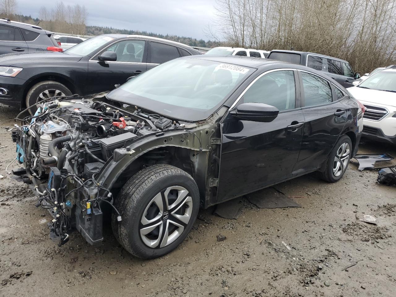 Image 1 of 2016 HONDA CIVIC LX 2016 with VIN 2HGFC2F54GH559185