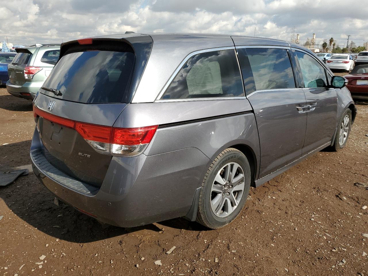 Изображение 3 2014 HONDA ODYSSEY TOURING 2014 с VIN 5FNRL5H91EB029319