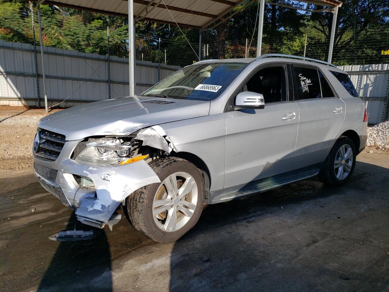 Obraz 1 z 2013 MERCEDES-BENZ ML 350 4MATIC 2013 z VIN 4JGDA5HBXDA123463