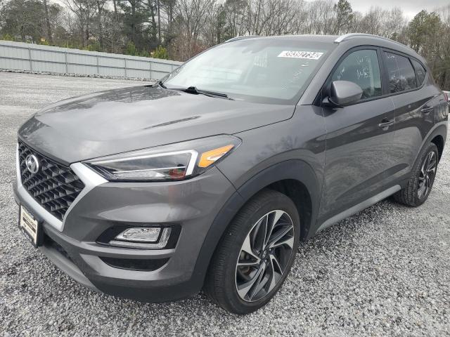 Image 1 of 2020 HYUNDAI TUCSON LIMITED 2020 with VIN KM8J33AL6LU276844