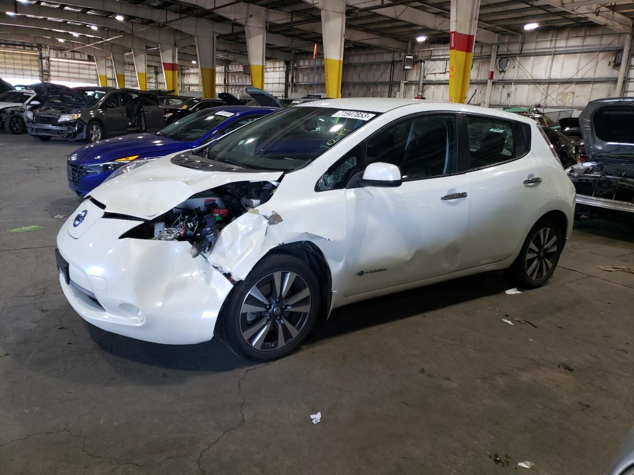 Obraz 1 z 2016 NISSAN LEAF SV 2016 z VIN 1N4BZ0CP1GC311801