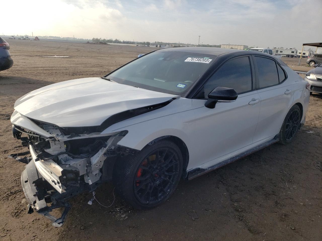 Image 1 of 2021 TOYOTA CAMRY TRD 2021 with VIN 4T1KZ1AK8MU055522