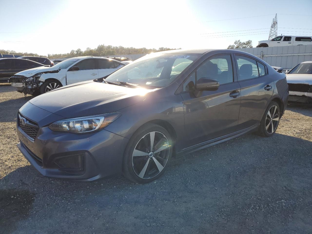 Image 1 of 2017 SUBARU IMPREZA SPORT 2017 with VIN 4S3GKAK67H3624615