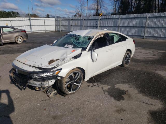 Image 1 of 2019 HONDA ACCORD SPORT 2019 with VIN 1HGCV1F39KA147308