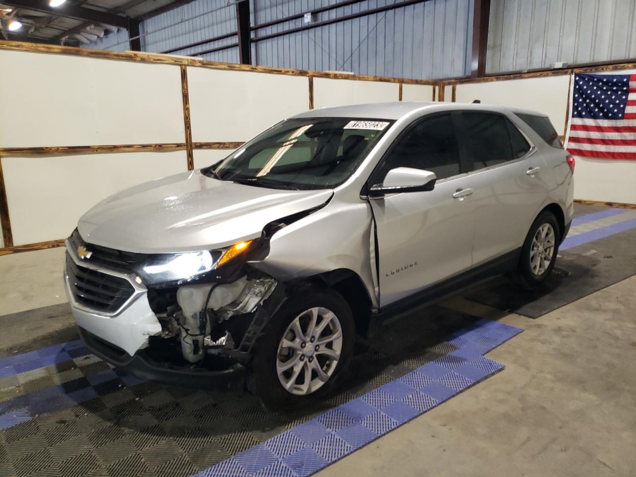 Image 1 of 2021 CHEVROLET EQUINOX LT 2021 with VIN 3GNAXKEV9MS147987