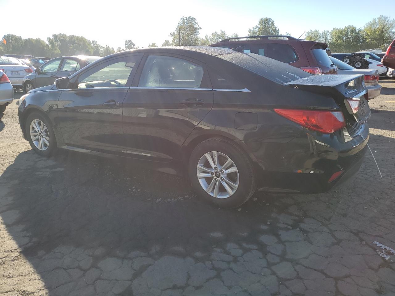 Image 2 of 2014 HYUNDAI SONATA GLS 2014 with VIN 5NPEB4AC3EH913880