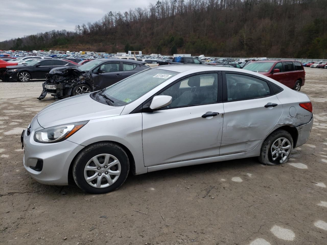 Image 1 of 2012 HYUNDAI ACCENT GLS 2012 with VIN KMHCT4AE4CU059244