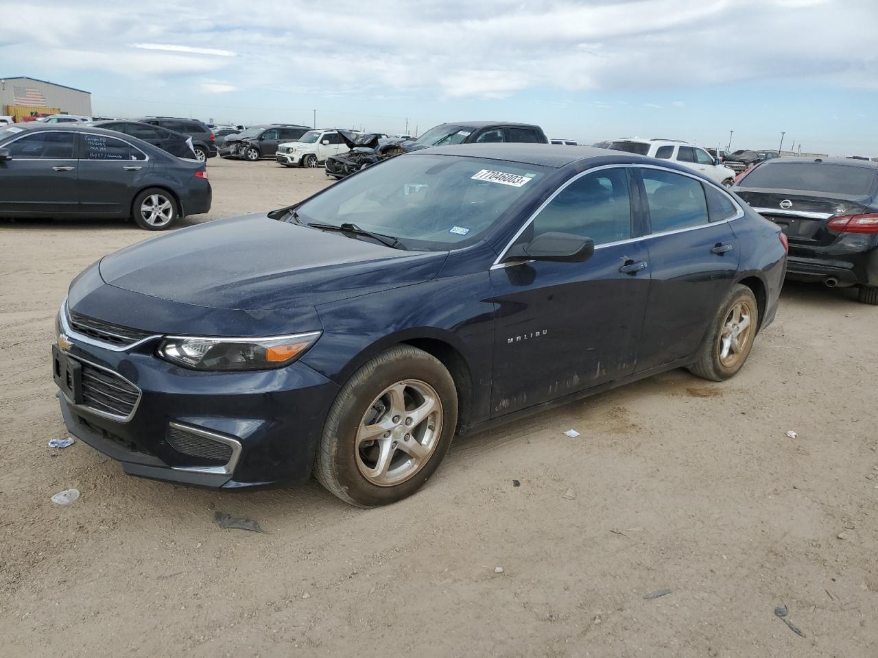 Image 1 of 2018 CHEVROLET MALIBU LS 2018 with VIN 1G1ZB5ST1JF230868