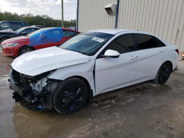 Image 1 of 2021 HYUNDAI ELANTRA SEL 2021 with VIN 5NPLS4AG3MH042133