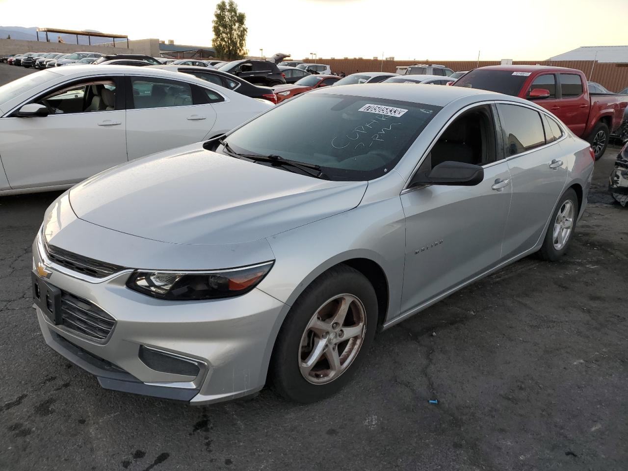 Image 1 of 2016 CHEVROLET MALIBU LS 2016 with VIN 1G1ZB5ST0GF297728
