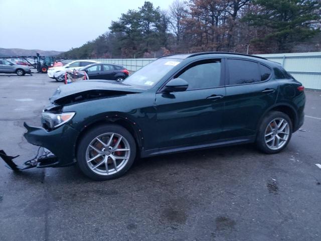 Image 1 of 2018 ALFA ROMEO STELVIO TI SPORT 2018 with VIN ZASFAKNN0J7C28071