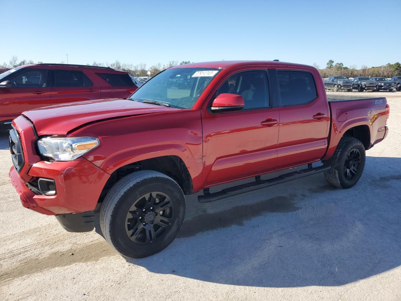 Image 1 of 2021 TOYOTA TACOMA DOUBLE CAB 2021 with VIN 3TYAX5GN4MT018538