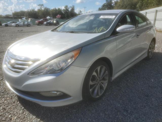 Image 1 of 2014 HYUNDAI SONATA SE 2014 with VIN 5NPEC4AC9EH921639